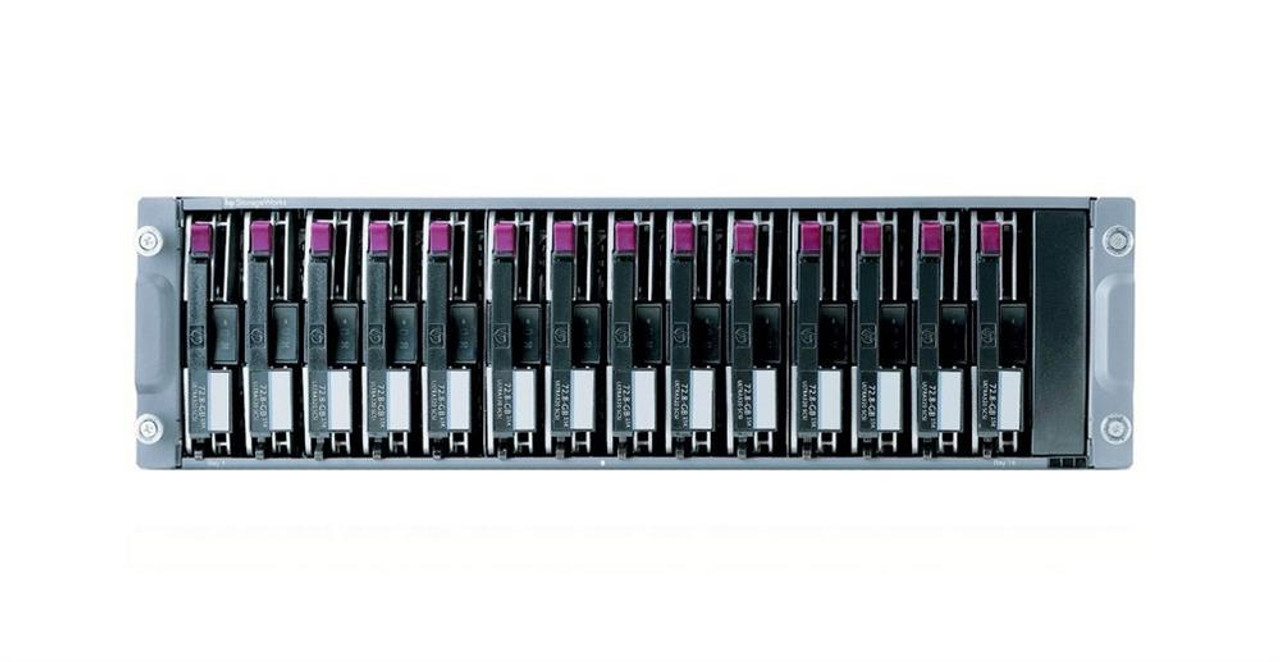 302970-B21-RE - HP StorageWorks Modular Smart Array 30 Dual Bus 4454R Ultra320 14-Bay 3.5-inch Storage Enclosure Rack-Mountable