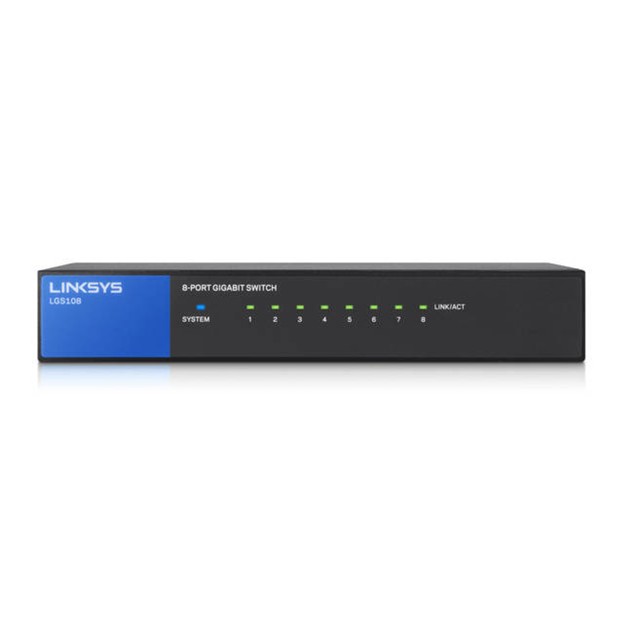 Linksys LGS108 8-Port Desktop Gigabit Switch