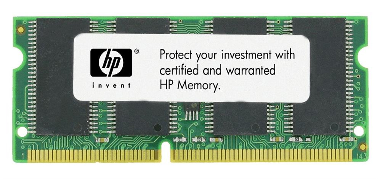 CH654A - HP 256MB PC100 100MHz non-ECC Unbuffered CL2 144-Pin SDRAM SoDimm Memory Module for DesignJet 510 Series Printers