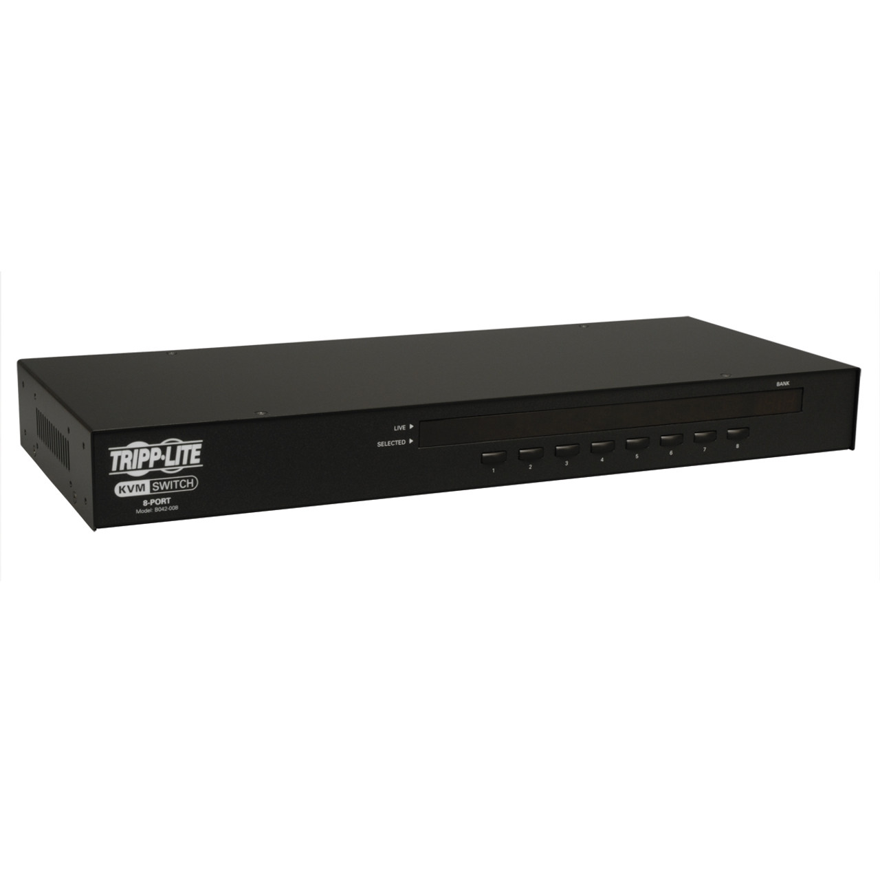 Tripp Lite B042-008 1U Black KVM switch