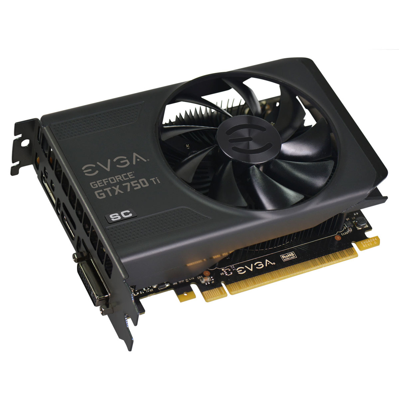 02G-P4-3753-KR - EVGA GeForce GTX 750 Ti Superclocked 2GB GDDR5 128-Bit PCI  Express 3.0 x16 DVI-I/ HDMI/ DisplayPort Video Graphics Card