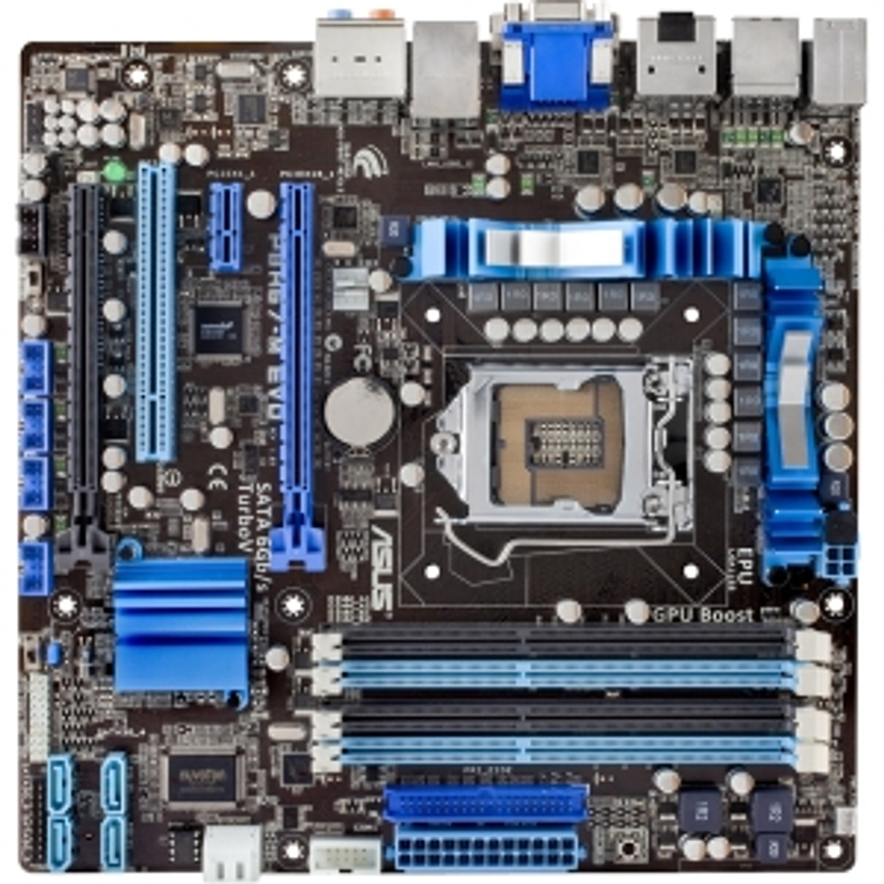 90-MIBE9A-G0AAY0DZ - ASUS P8H67-M EVO B3 H67 Chipset Socket LGA1155  micro-ATX Motherboard (Refurbished)