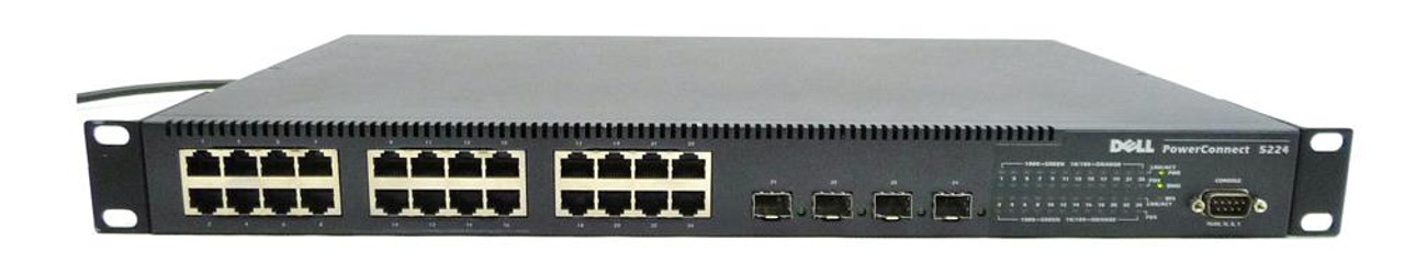 8X158 - Dell PowerConnect 5224 24-Ports Managed Gigabit Ethernet Switch 8X158 - Dell PowerConnect 5224 24-Ports Managed Gigabit Ethernet Switch