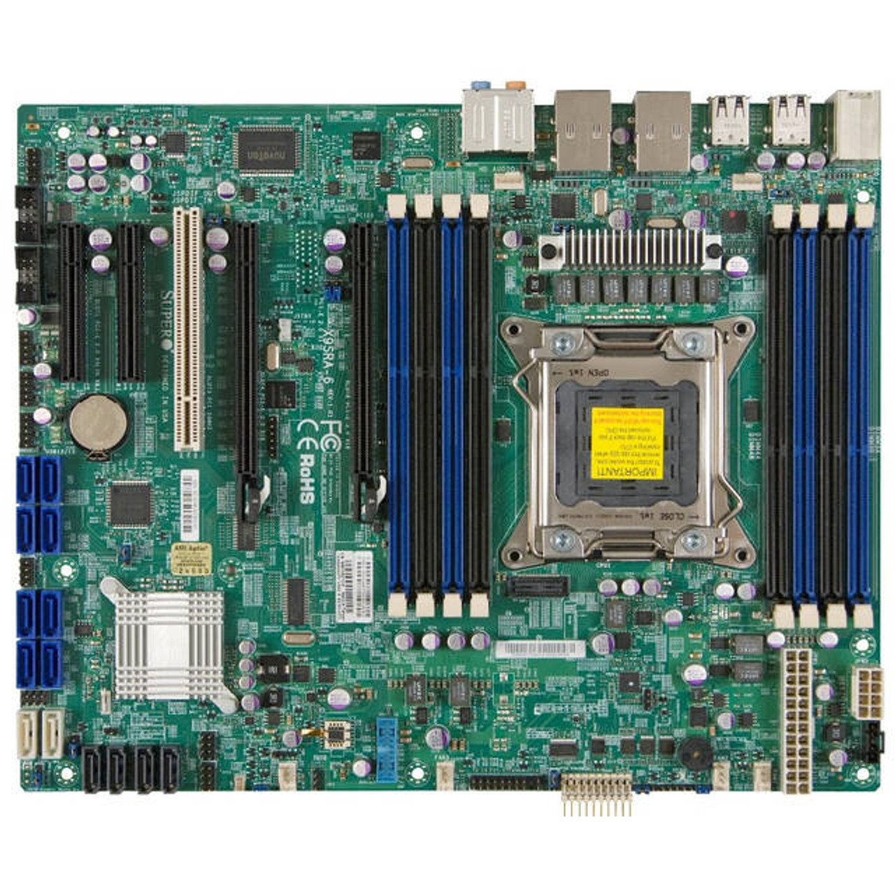 Supermicro X9SRA-B LGA2011/ Intel C602/ DDR3/ SATA3&USB3.0/ A&2GbE/ ATX Server Motherboard