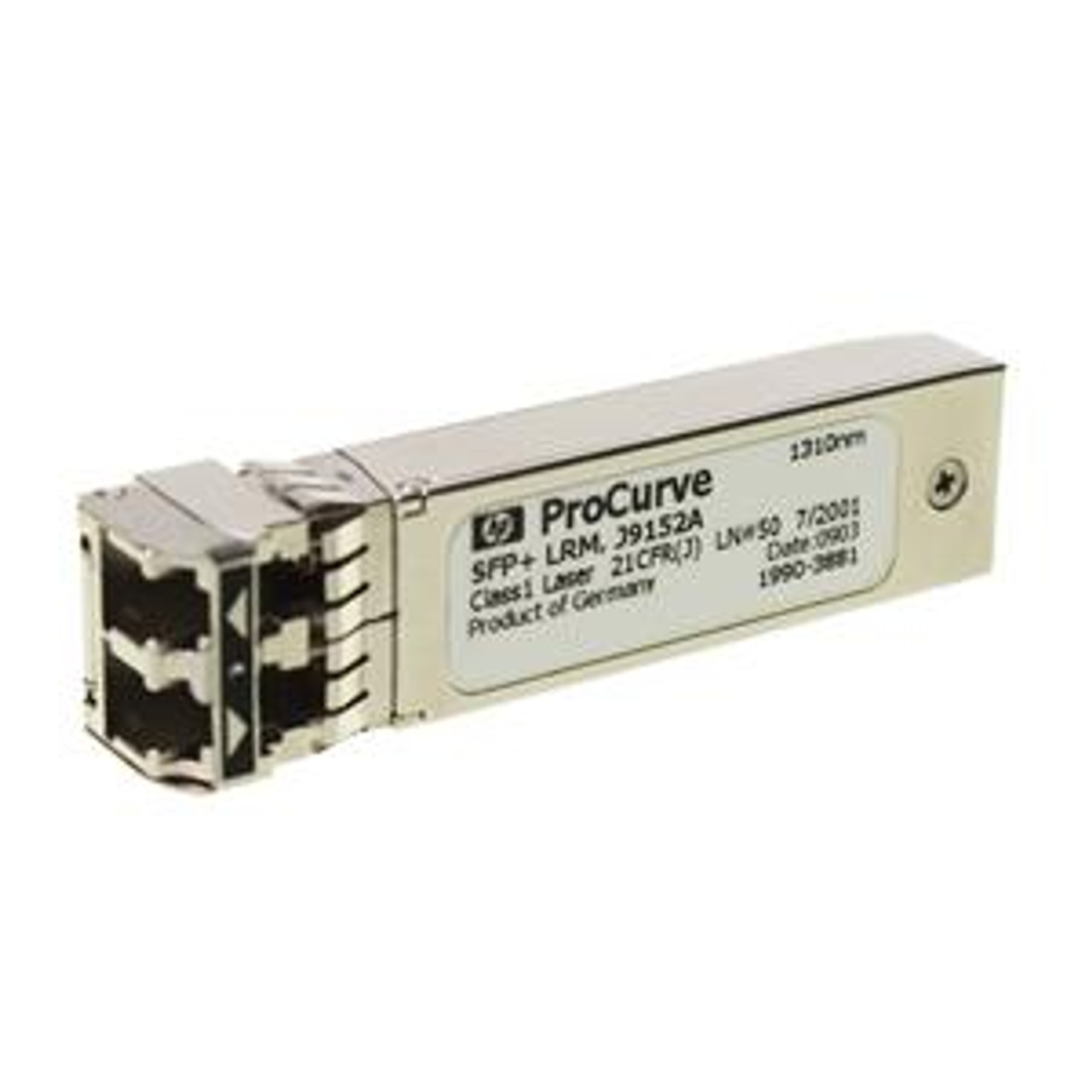 J9152-69001 - HP ProCurve 10-GBe SFP (mini-GBIC) LRM LC Multi-Mode 850nm Transceiver Linear