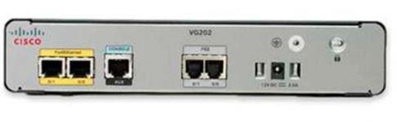 VG202 - Cisco VG 202 Analog Phone Gateway 2 x FXS 2 x 10/100Base-TX LAN