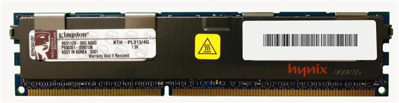 KTH-PL313/4G - Kingston 4GB (1x4GB) 1333Mhz PC3-10600 Cl9 ECC Registered DDR3 SDRAM Dimm Memory for HP Proliant Server G6 Series