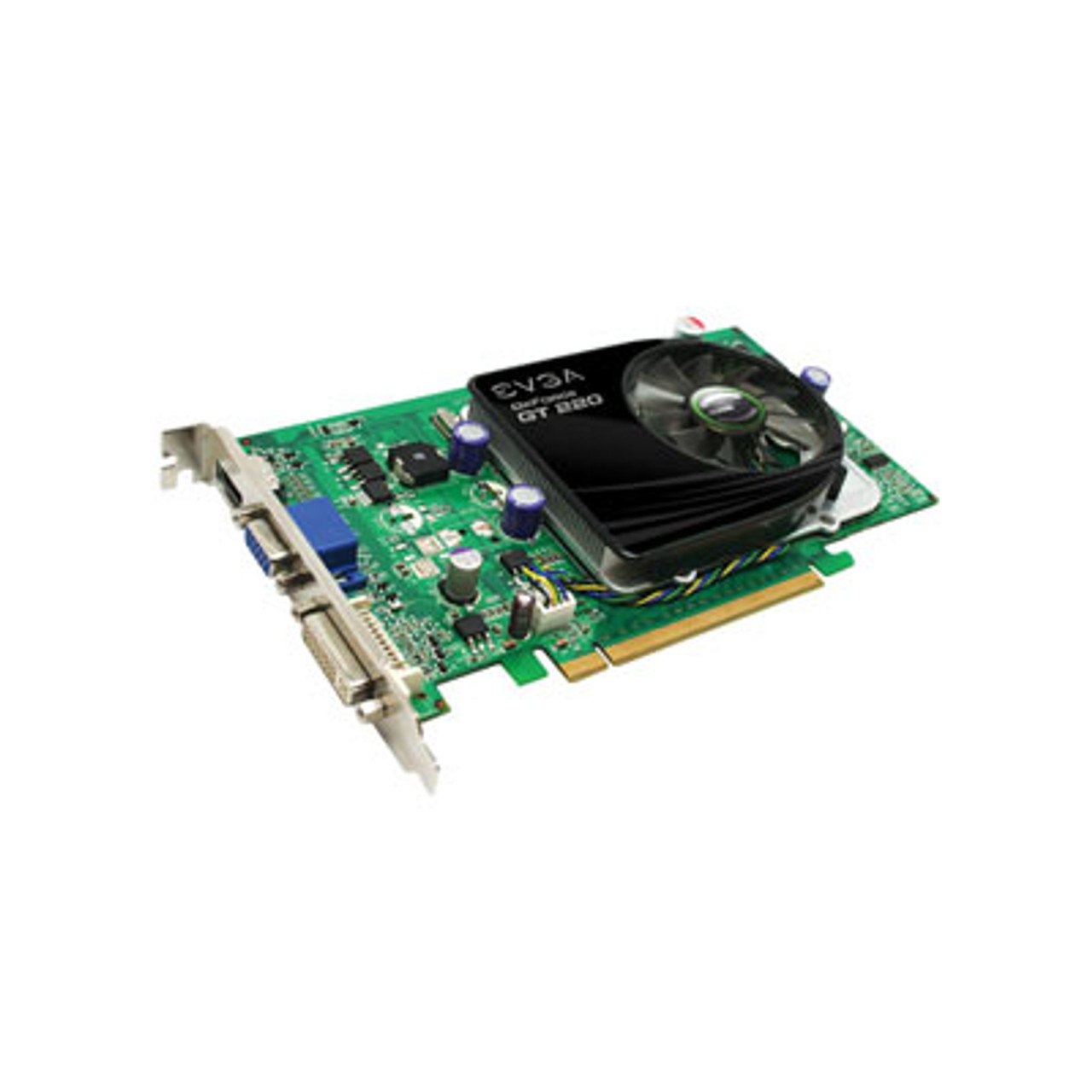 01G-P3-1227-RX - EVGA GeForce GT 220 Superclocked 1024MB 128-Bit DDR3 PCI Express 2.0 x16 DVI/ VGA/ HDMI Video Graphics Card