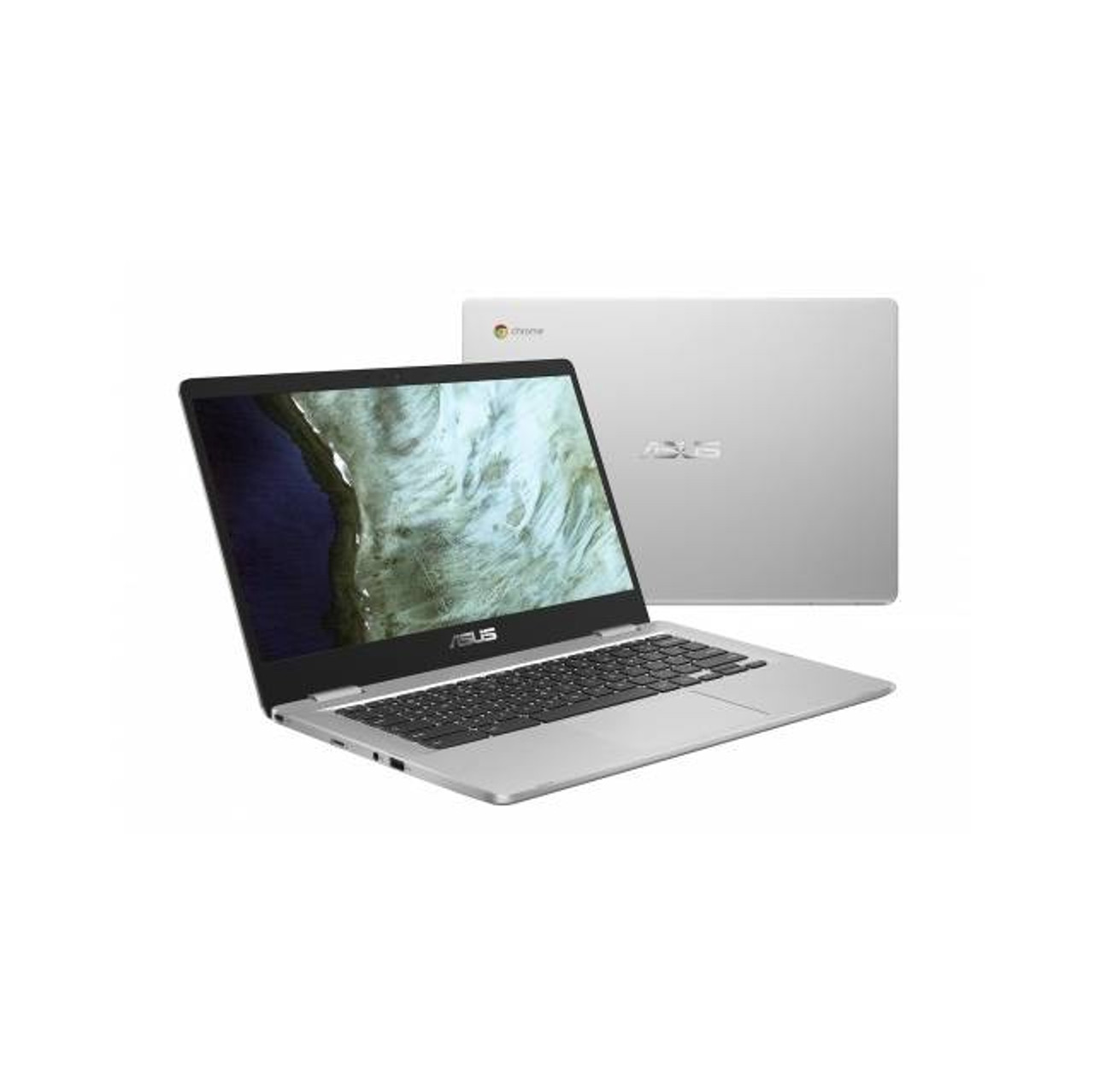 ASUS Chromebook C423NA-DH02 14 inch Intel Celeron N3350 1.1GHz/ 4GB LPDDR4/ 32GB eMMC/ USB3.1/ Chrome