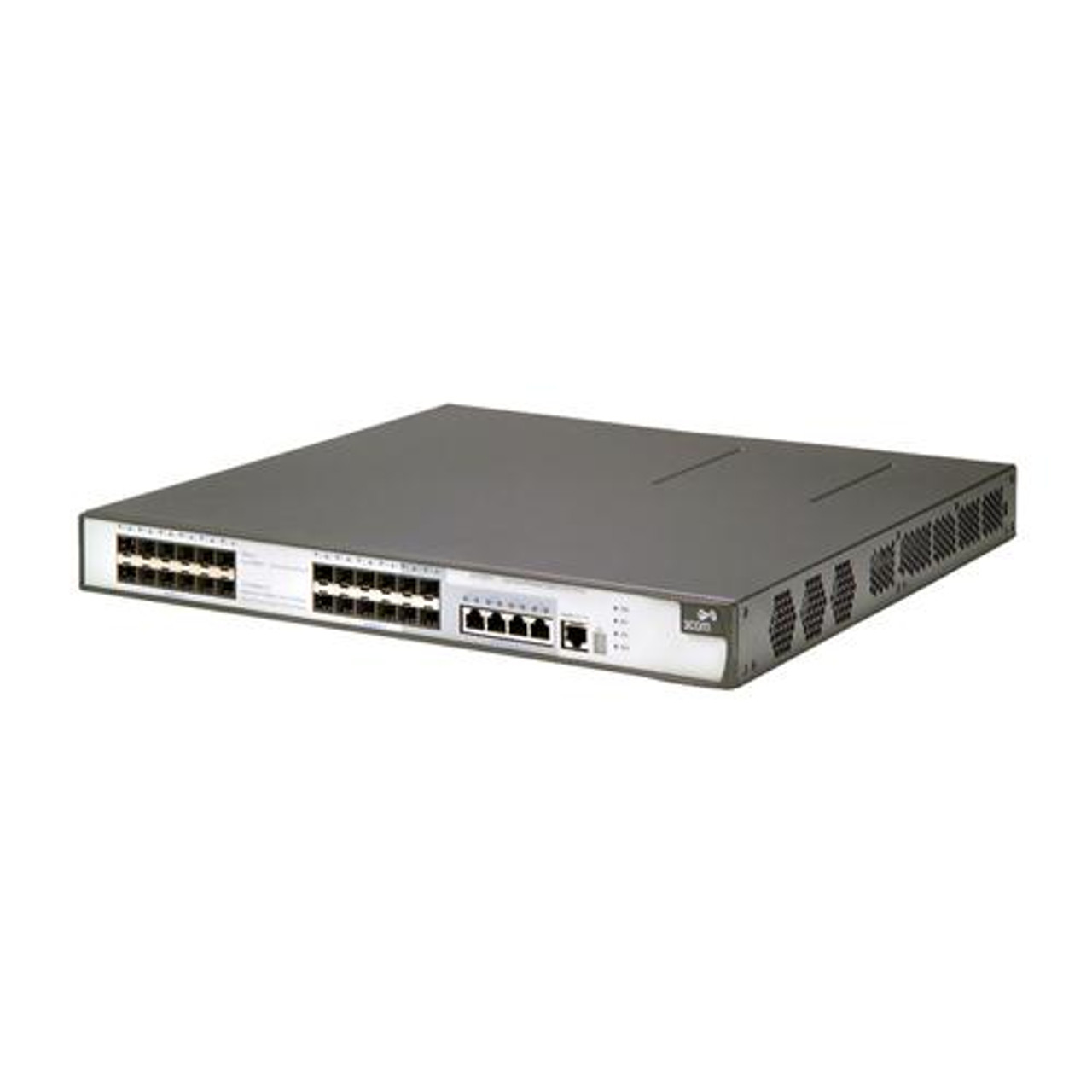 JE096A - HP ProCurve E5500-24G-PoE 24-Ports Layer-3 Managed Stackable Gigabit Ethernet Switch with 4 x SFP (mini-GBIC)