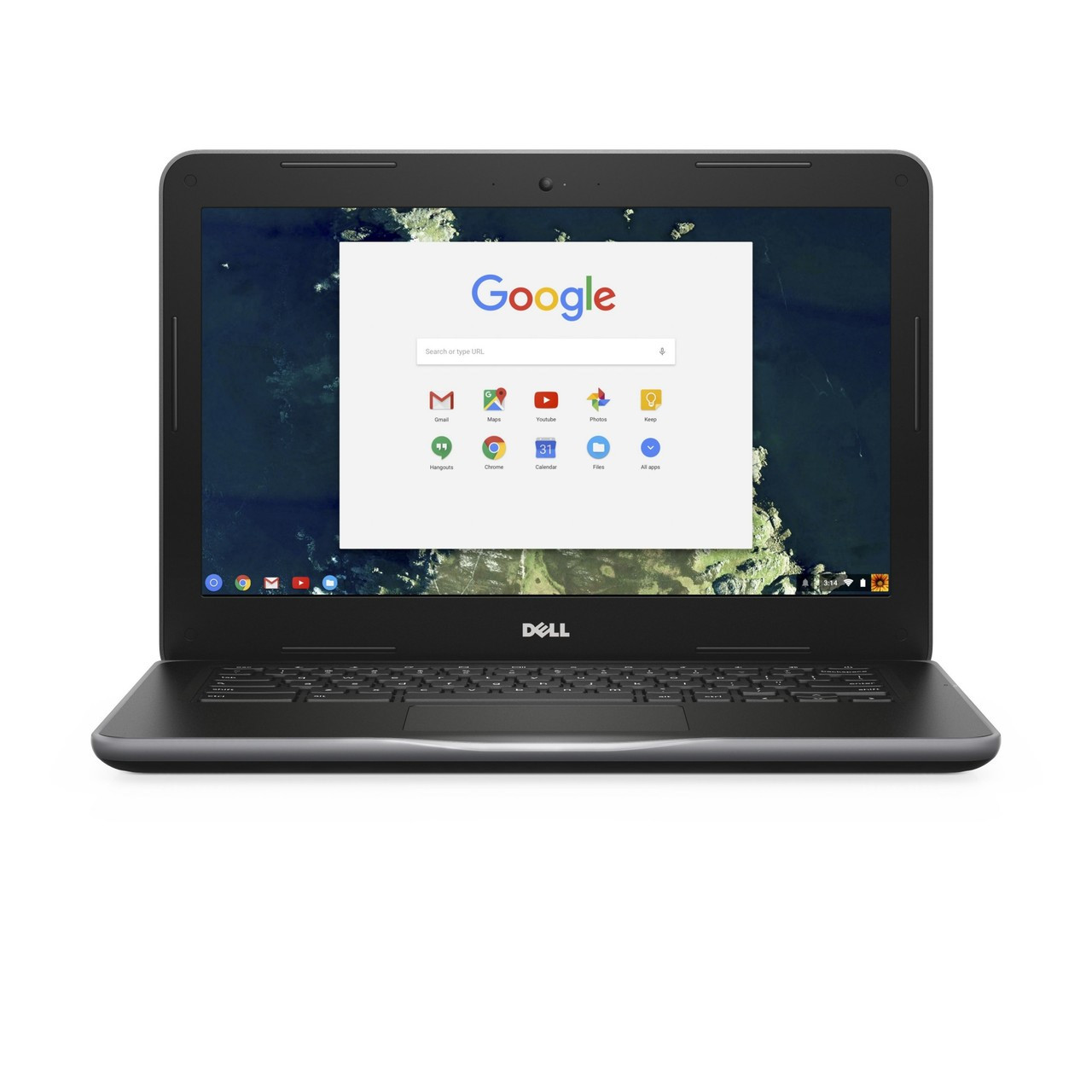 DELL Chromebook 3380 1.6GHz 3855U 13.3" 1366 x 768pixels Black Chromebook