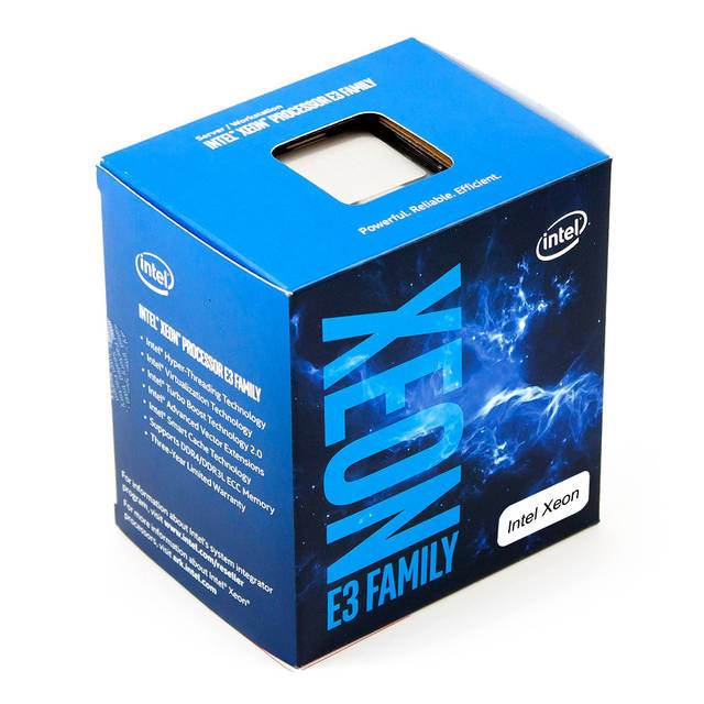 Intel CPU Skylake Xeon E3-1220v5 4コア/4スレッド FCLGA1151 マザボ