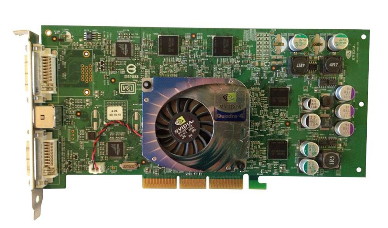 R0988 - Dell 128MB nVidia Quadro4 980xgl Video Graphics Card