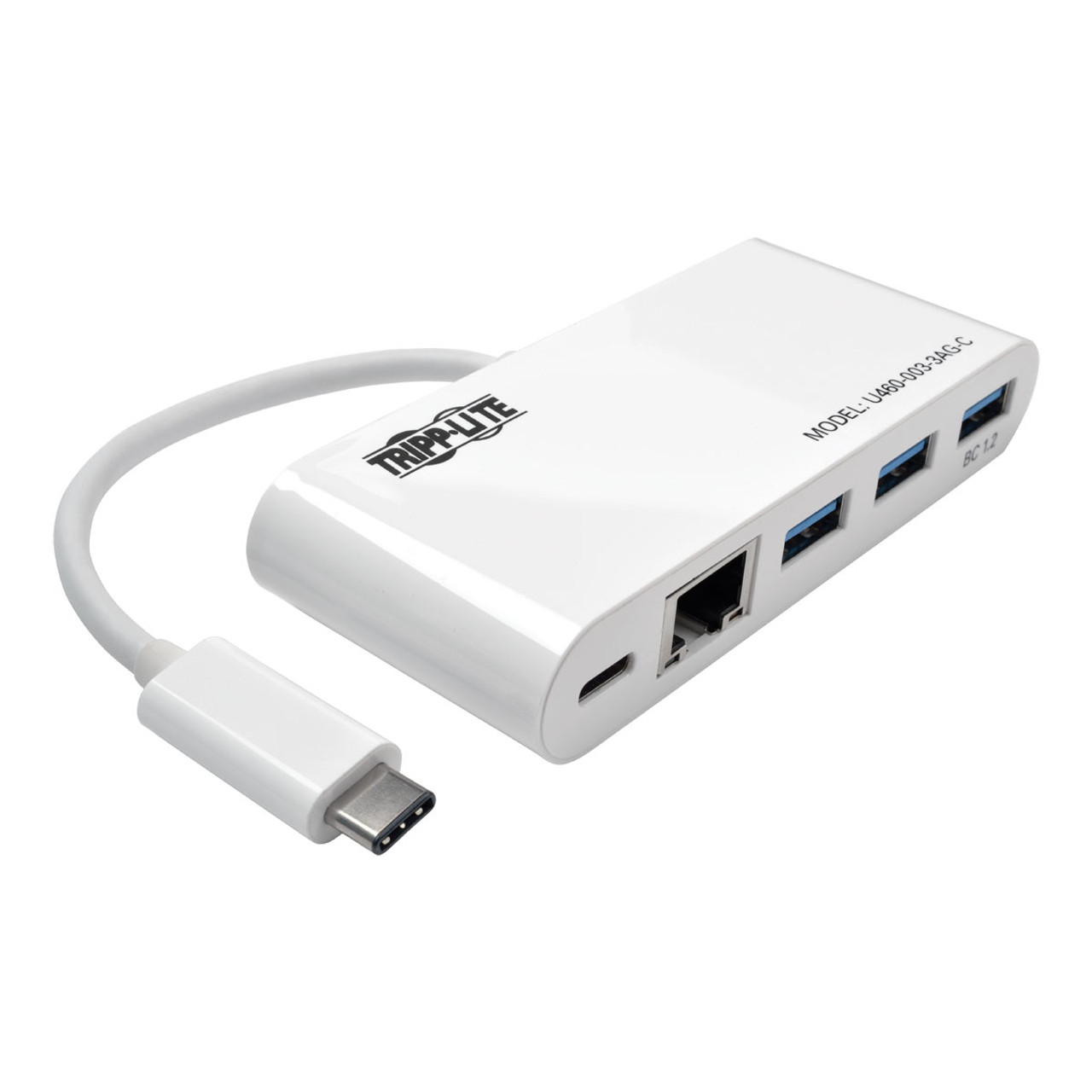 Tripp Lite U460-003-3AG-C USB 3.0 (3.1 Gen 1) Type-C 5000Mbit/s White interface hub