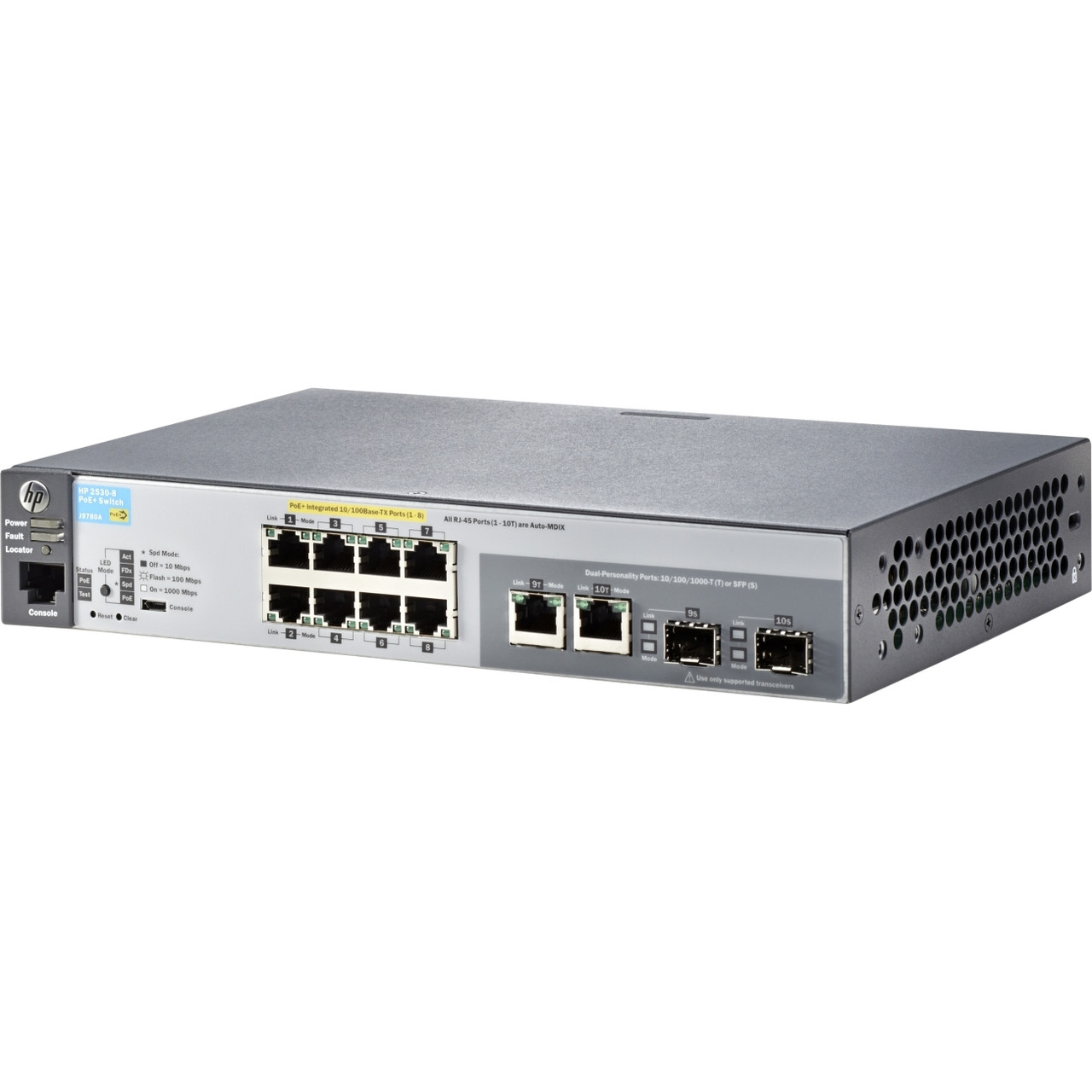 HP 2530-8-PoE+ Switch Switch 8 Ports Managed Desktop