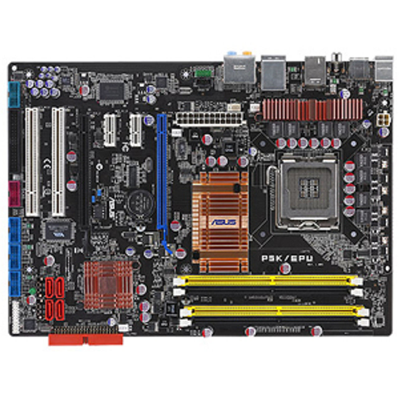 P5K/EPU - ASUS Intel P35 Chipset Core 2 Quad/ Core 2 Extreme/ Core 2 Duo/ Pentium Extreme/ Pentium D/ Pentium 4 Processors Support Socket 775 ATX Moth