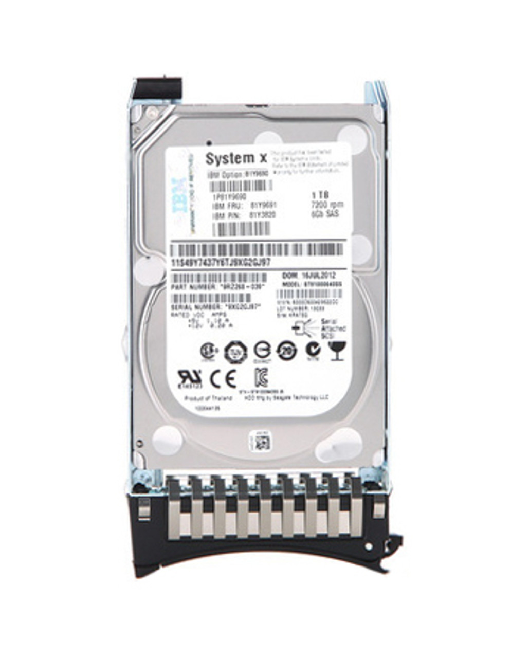 レノボ・ジャパン旧IBM 1TB 7200rpm 6Gbps NL SATA 3.5型 HDD Gen2 HS