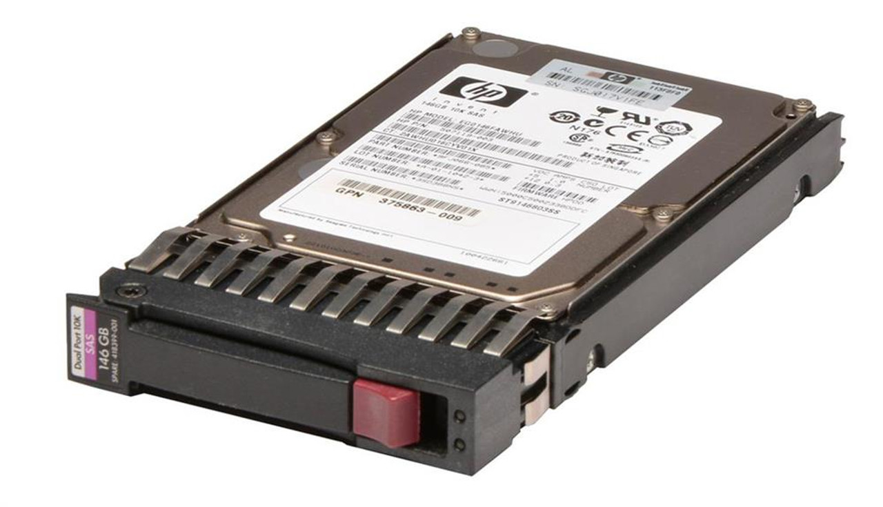 418367-B21_RETAIL - HP 146GB 10000RPM SAS 3GB/s Hot-Pluggable Dual Port 2.5-inch Hard Drive
