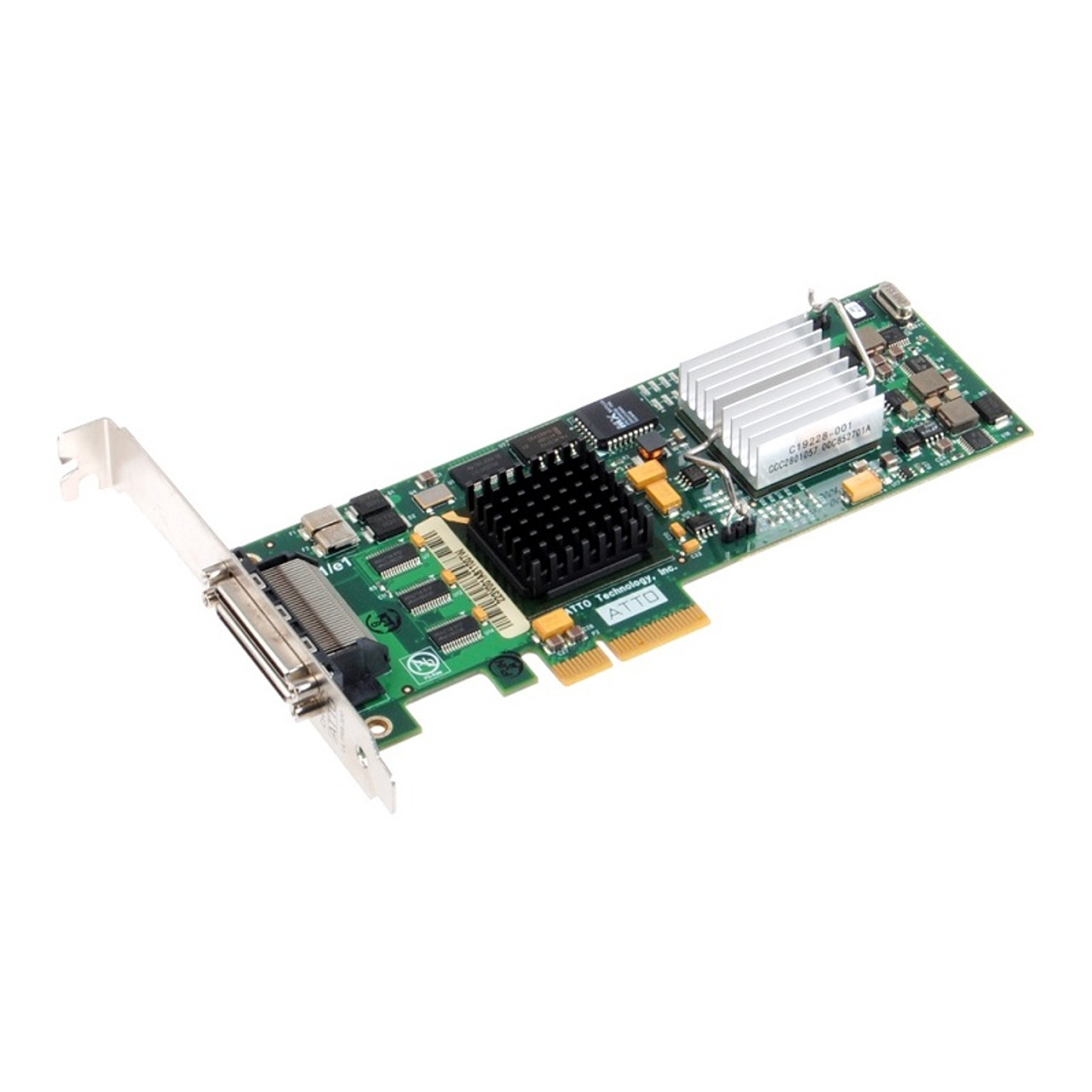 Part No:AH627-60001 -HP StorageWorks PCI-Express Dual Channel SCSI Ultra320 LVD Host Bus Adapter