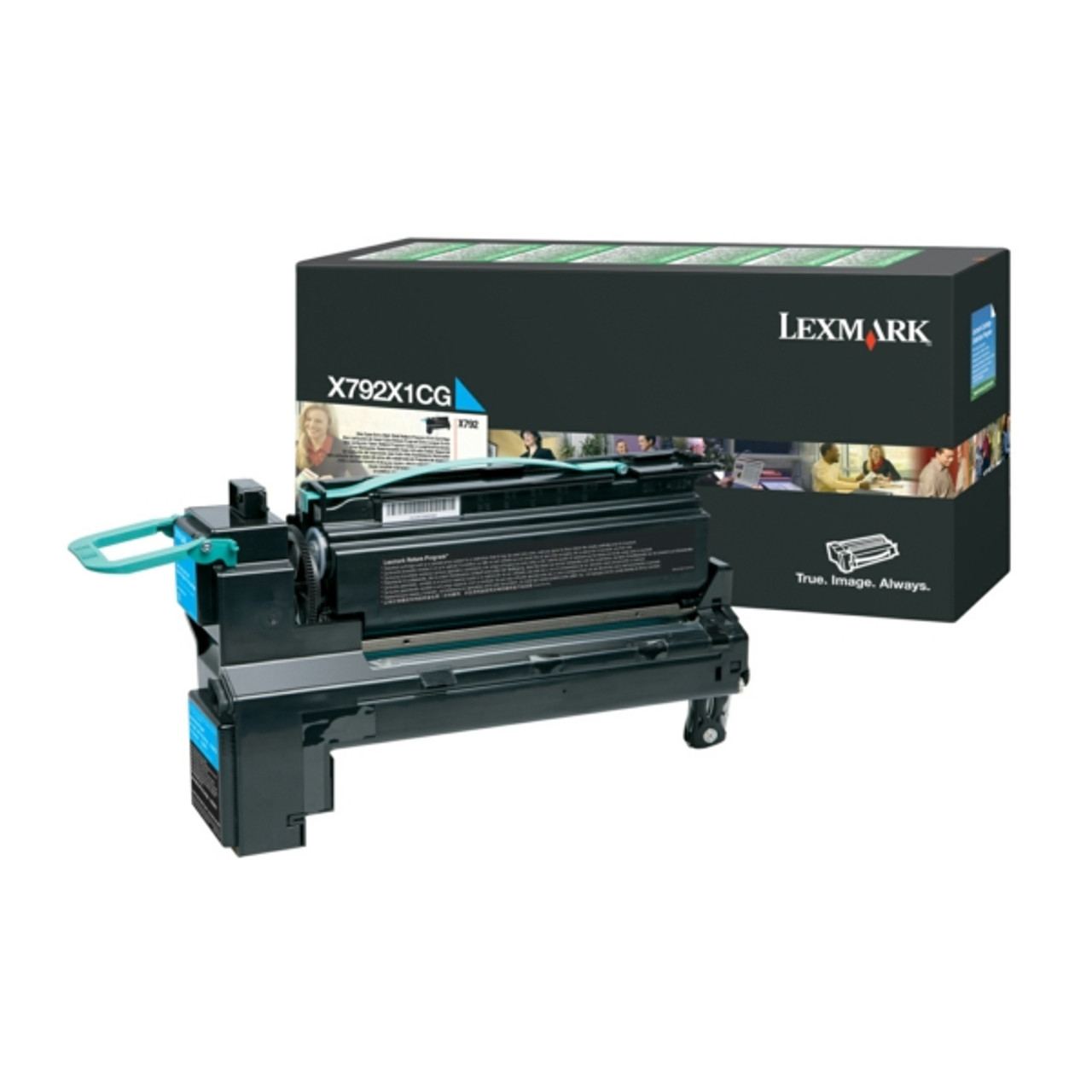 Lexmark X792X1CG Toner cyan, 20K pages
