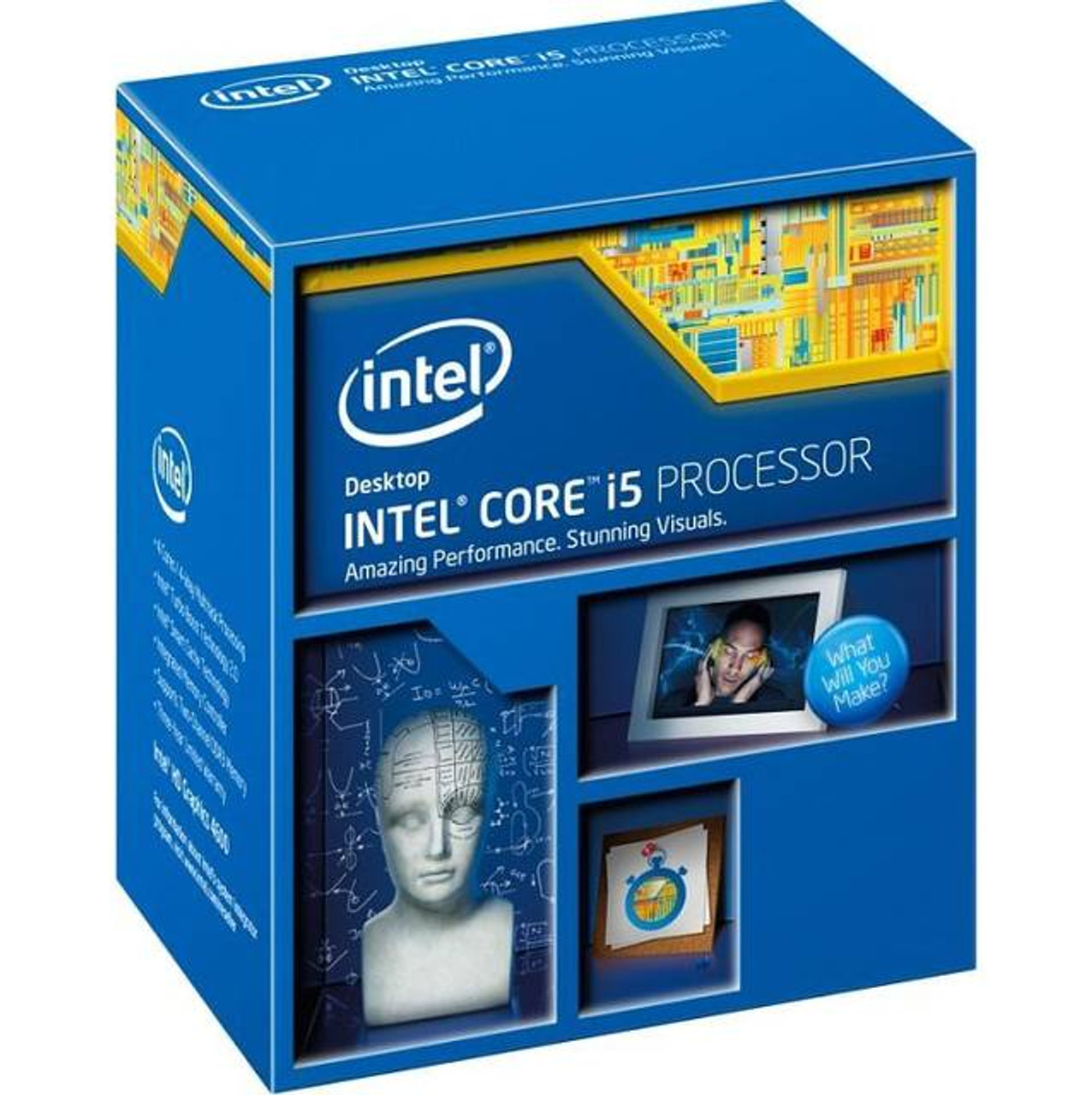 Intel Core i5-4570 Haswell Processor 3.2GHz 6MB LGA 1150 CPU, Retail