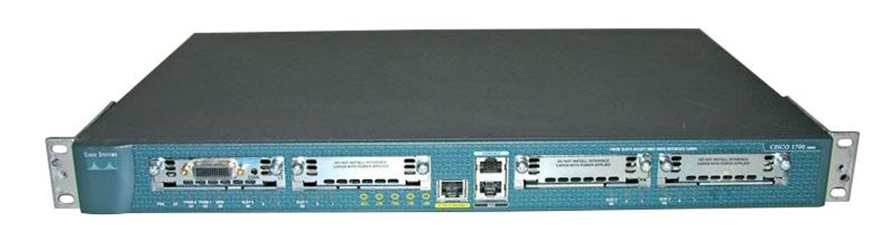 CISCO1760-V - Cisco 1760 10/100Mbps Ethernet Rack-mountable Modular Router (Refurbished)