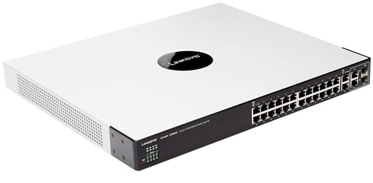 SFE2000P - Linksys Cisco 24-Port 10/100 Ethernet Switch with PoE (Refurbished)