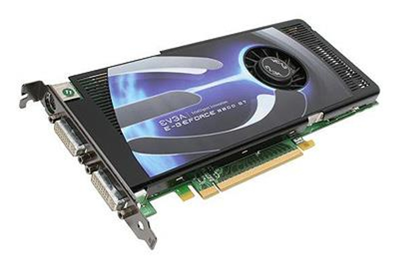 512P3N802S1 - EVGA GeForce 8800GT 512MB 256-Bit GDDR3 PCI Express 2.0 x16 HDCP Ready SLI Supported Dual DVI HDTV / S-Video Out Video Graphics Card
