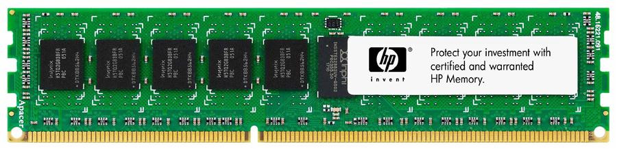 593907-S21 - HP 2GB PC3-10600 DDR3-1333MHz ECC Registered CL9 240-Pin DIMM Dual Rank Memory Module