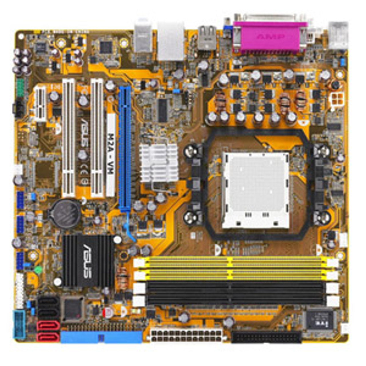 M2A-VM - ASUS AMD 690G/ SB600 Chipset Phenom FX/ Phenom/ Athlon 64 X2/ Athlon 64 FX/ Athlon 64/ Sempron Processors Support Socket AM2/ AM2+ micro-ATX