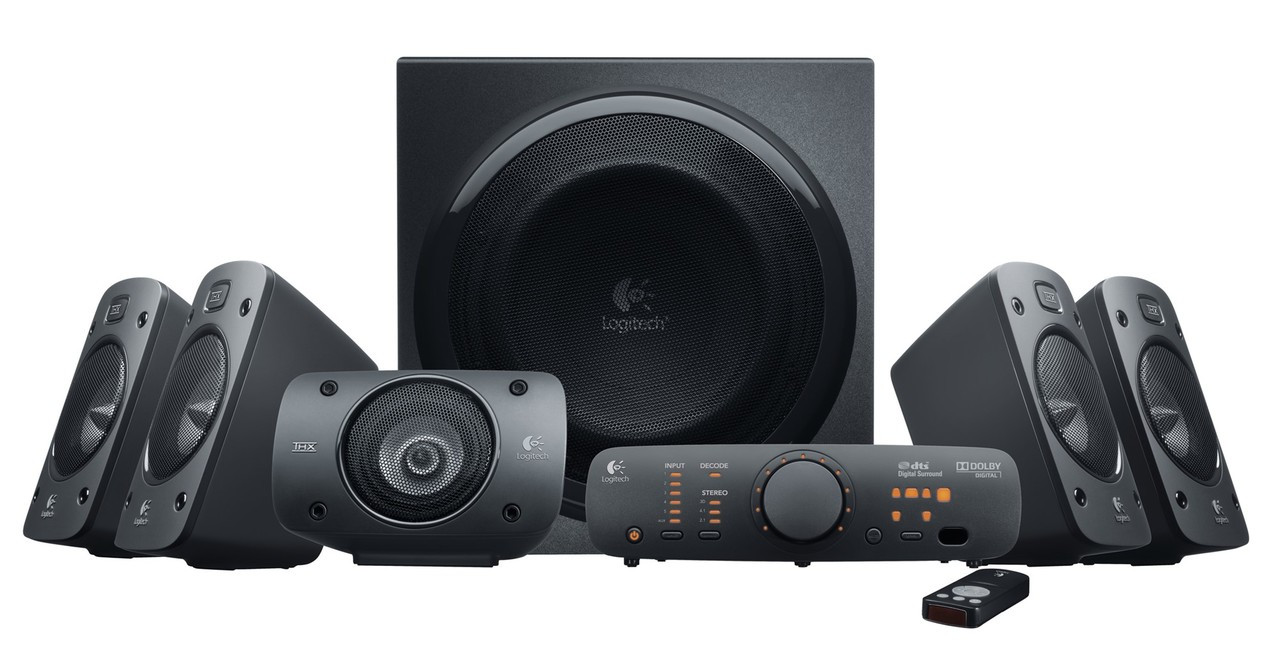 Logitech Z906 5.1channels 500W Black speaker set