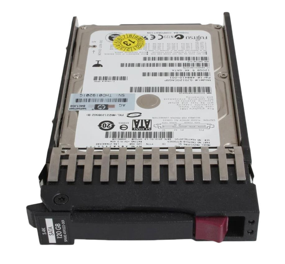 488410R-001 - HP 120GB 5400RPM SATA 1.5GB/s Hot-Pluggable 2.5-inch Hard Drive
