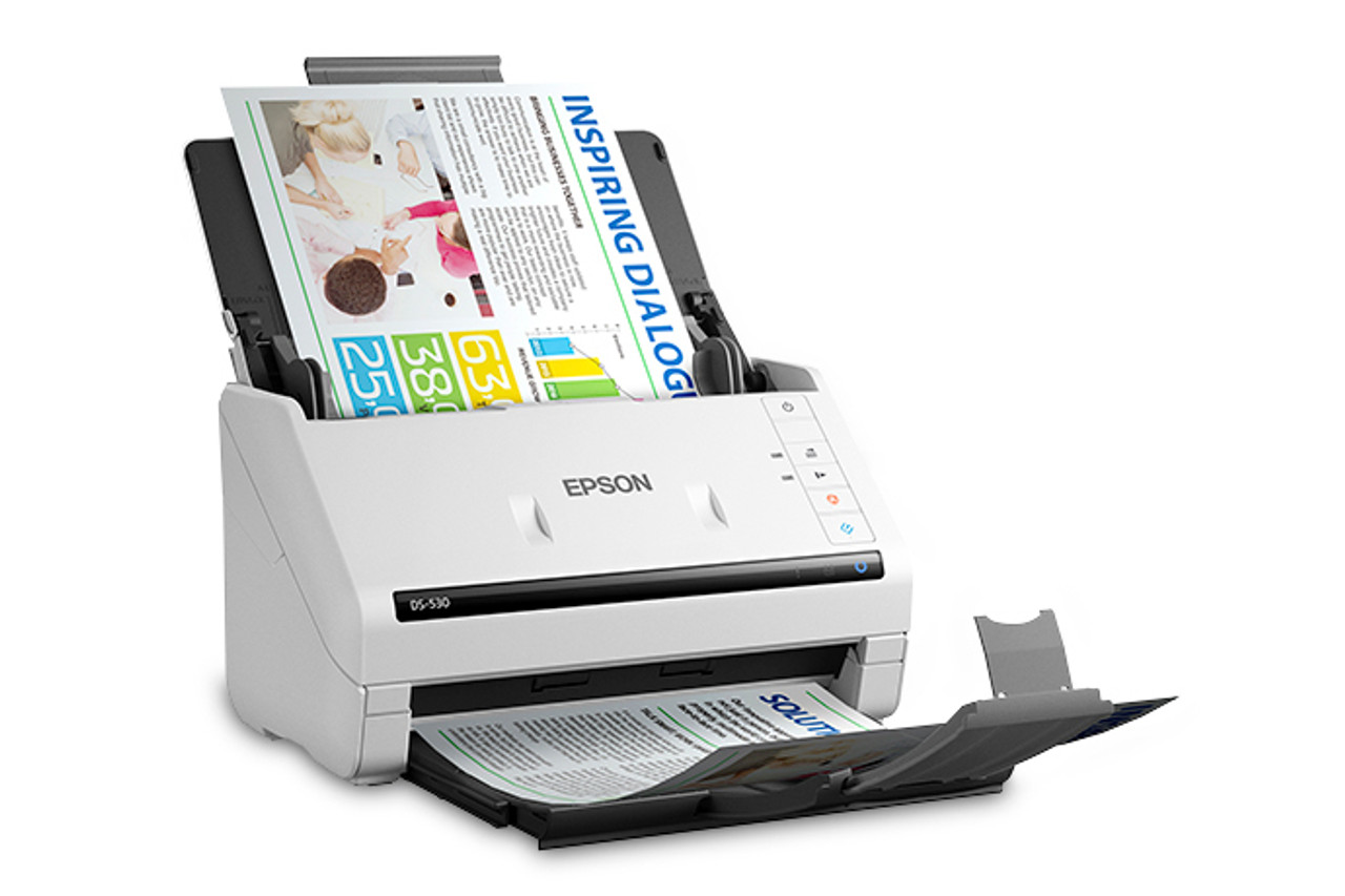 Epson DS-530 Sheet-fed scanner 300 x 300DPI White Epson DS-530 Sheet-fed scanner 300 x 300DPI White