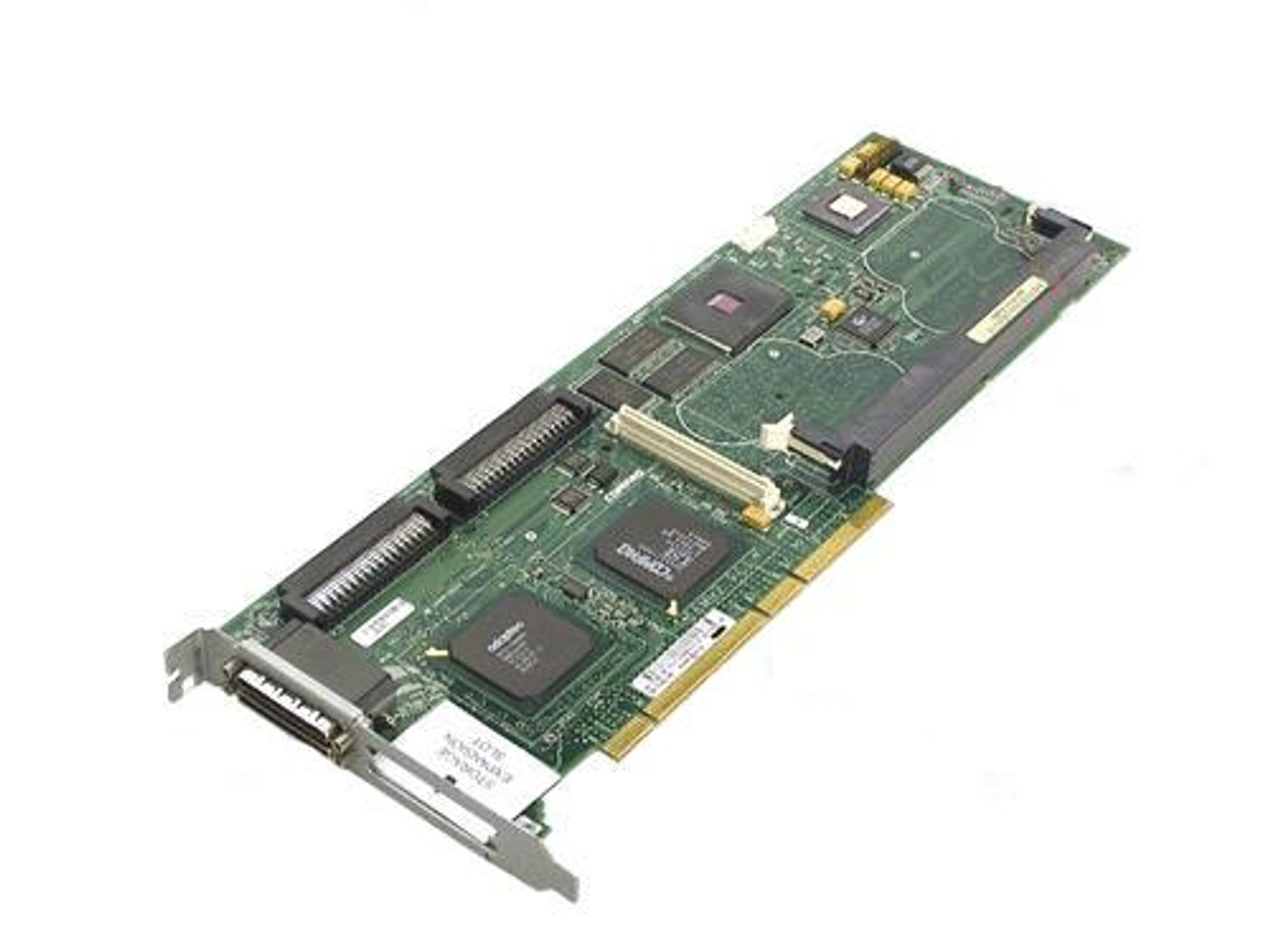 171383-001-5300 - HP Smart Array 5302 2-Channel 64-Bit Ultra3 128MB PCI SCSI LVD/SE Controller Card