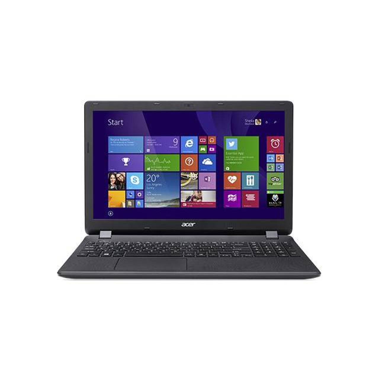Acer Aspire ES ES1-571-P1MG 15.6 inch Intel Pentium 3556U 1.7GHz/ 4GB DDR3L/ 500GB HDD/ DVD±RW/ USB3.0/ Windows 10 Home Notebook (Black)