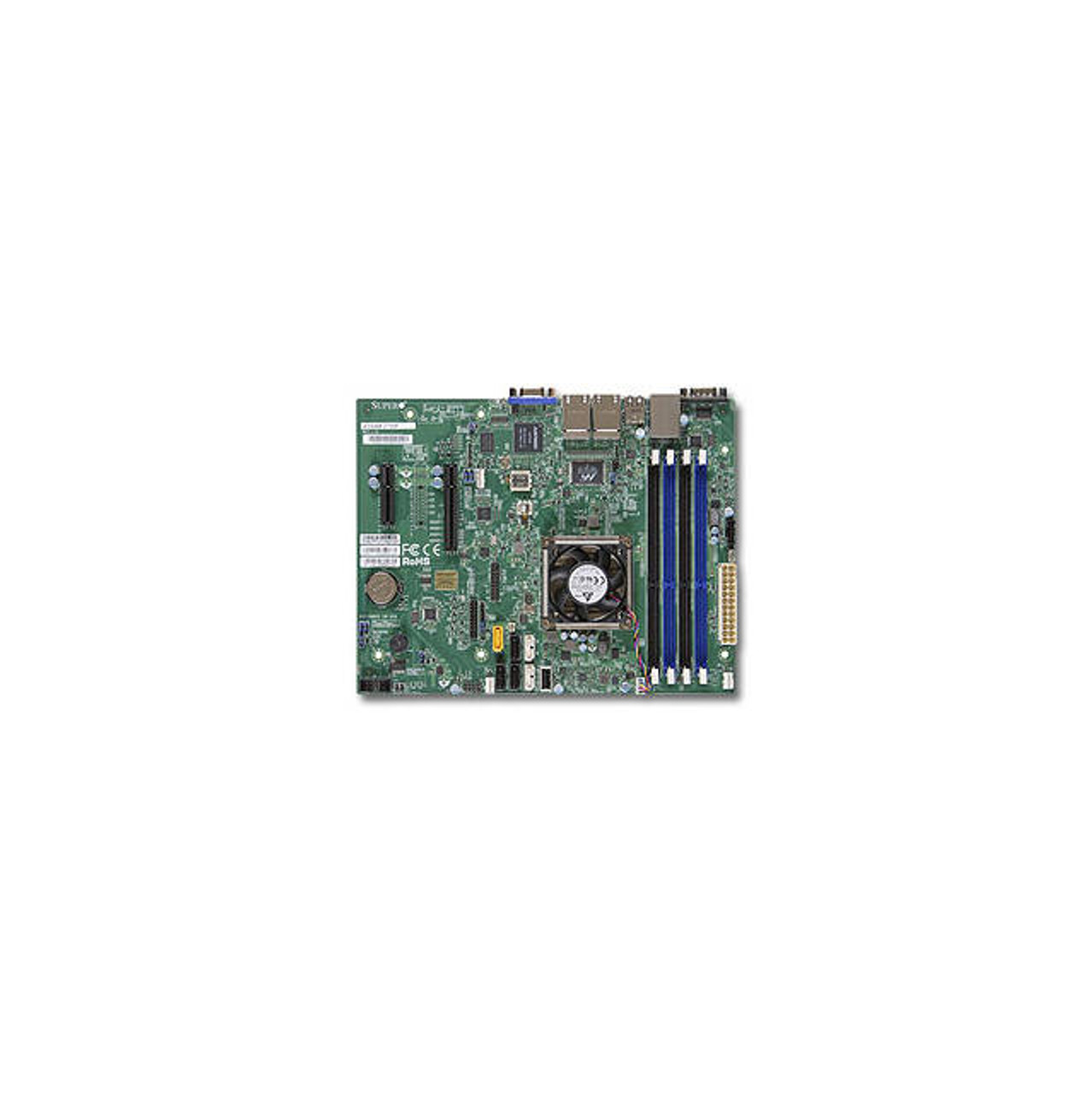 Supermicro A1SAM-2750F-O Intel Atom C2750/ DDR3/ SATA3/ V&4GbE/ MicroATX Motherboard & CPU Combo