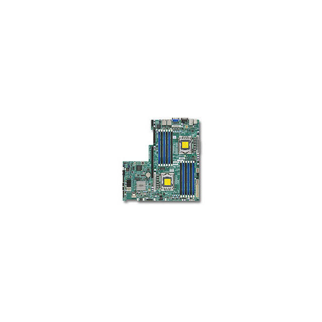 Supermicro X9DBU-IF-O Dual LGA1356/ Intel C602/ DDR3/ SATA3/ V&2GbE/ Proprietary UIO Server Motherboard