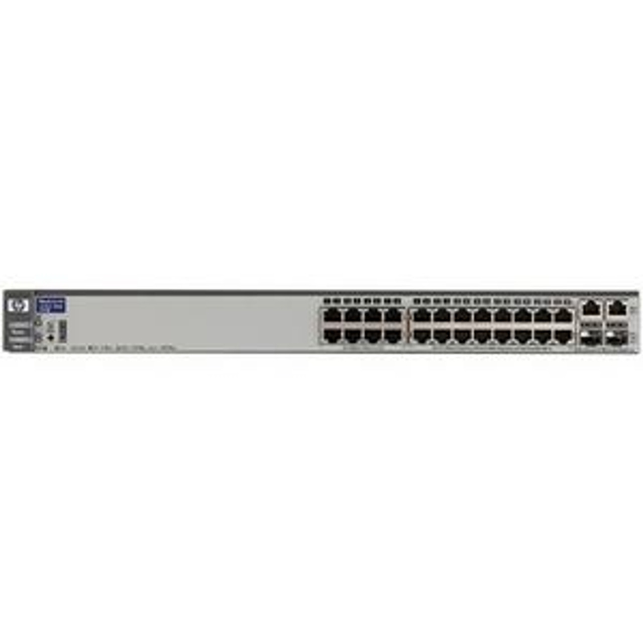 J4900CABA - HP ProCurve Switch 2626 24-Ports Managed Stackable 10Base-T 100Base-TX Fast Ethernet with 2x10/100/1000Base-T/SFP (mini-GBIC)