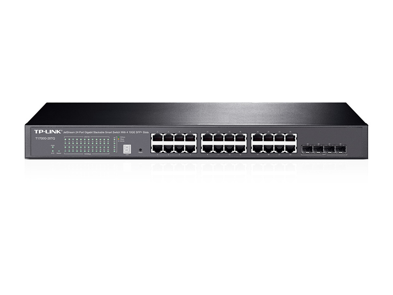 TP-LINK JetStream Managed network switch L2+ Gigabit Ethernet (10/100/1000) Black
