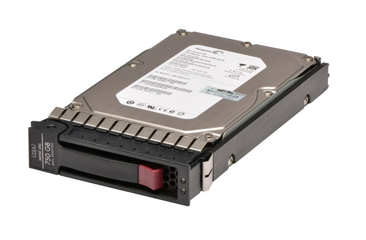 432401-002-U - HP 750GB 7200RPM SATA 3GB/s Hot-Pluggable NCQ MidLine 3.5-inch Hard Drive