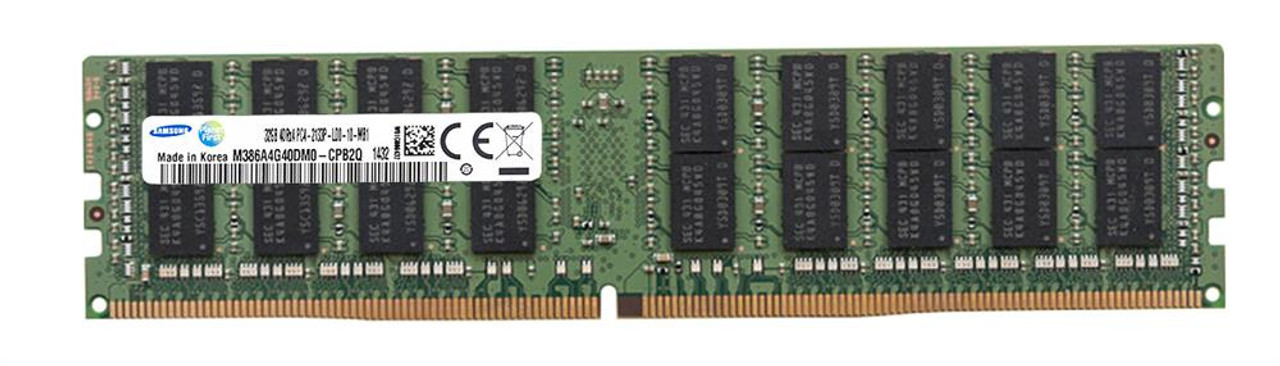M386A4G40DM0-CPB2Q - Samsung 32GB (1X32GB) 2133MHz PC4-17000 CL15 Quad RANK ECC LOAD REDUCED 1.2V DDR4 SDRAM 288-Pin DIMM SAMSUNG MEM