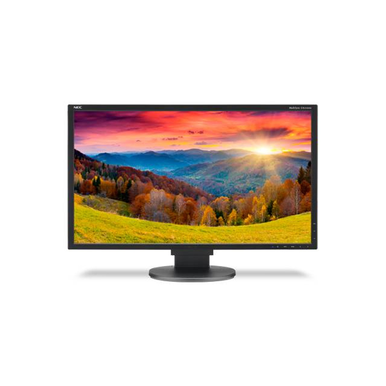 NEC MultiSync EA244WMI-BK 24 inch Widescreen 1,000:1 5ms VGA/DVI/HDMI/DisplayPort/USB LED LCD Monitor, w/ Speakers (Black)