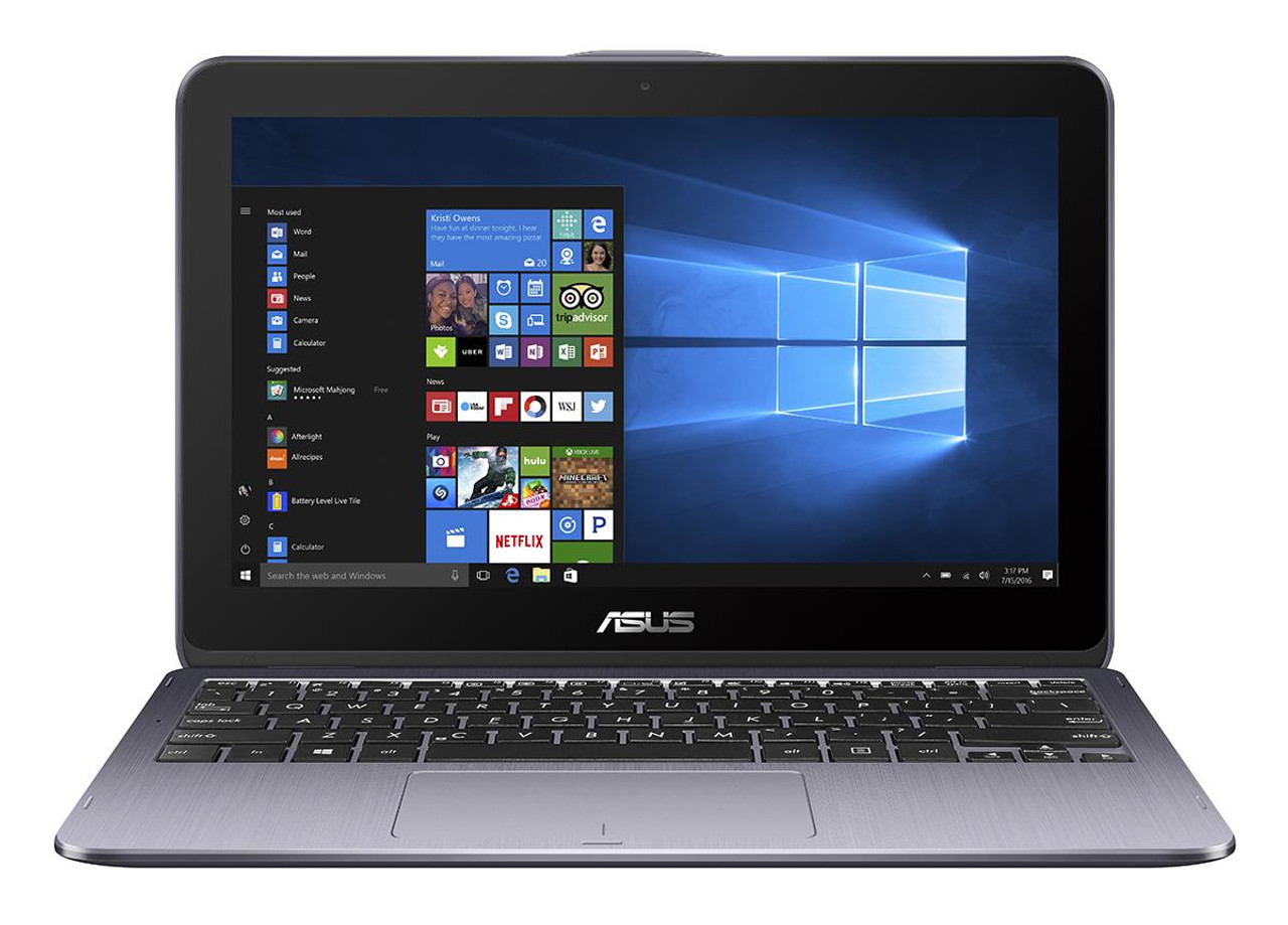 ASUS VivoBook Flip TP203NAH 1.1GHz N3350 11.6" 1366 x 768pixels Touchscreen Grey Hybrid (2-in-1)