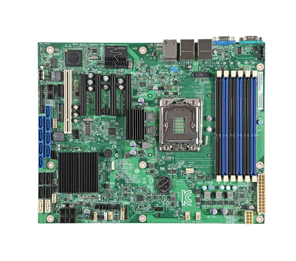 DBS1400FP4 - Intel Xeon E5-2400 ATX Server Board Socket B2 LGA-1356 5 PACK 96 GB DDR3 SDRAM MAXIMUM RAM - SERIAL ATA/300 SERIAL ATA/600 RAID