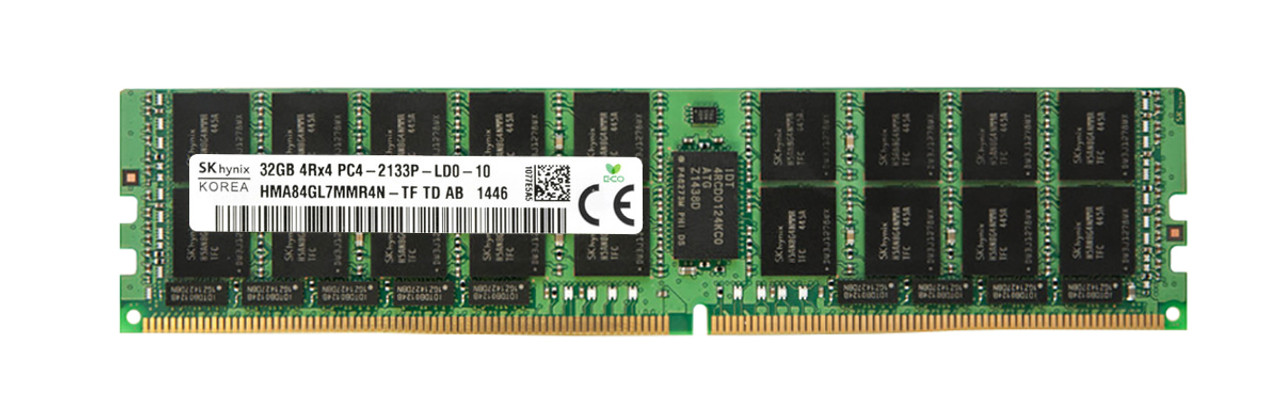 HMA84GL7MMR4N-TF - Hynix 32GB PC4-17000 DDR4-2133MHz ECC CL15 288-Pin LR-DIMM 1.2V Quad Rank Memory Module