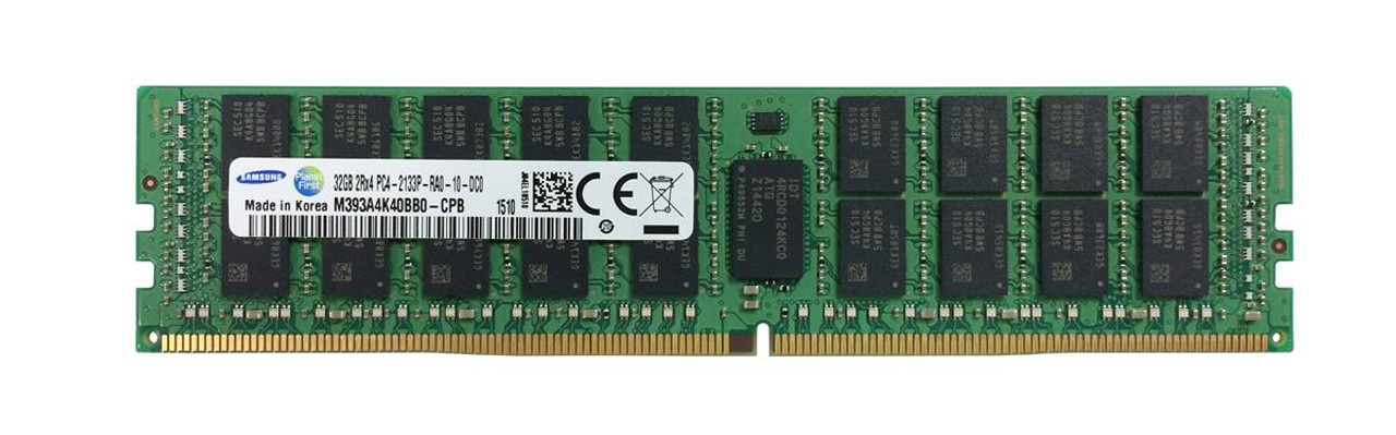 M393A4K40BB0-CPB - Samsung 32GB (1X32GB) 2133MHz PC4-17000 CL15 ECC REGISTERED Dual RANK DDR4 SDRAM 288-Pin DIMM SAMSUNG MEMOR