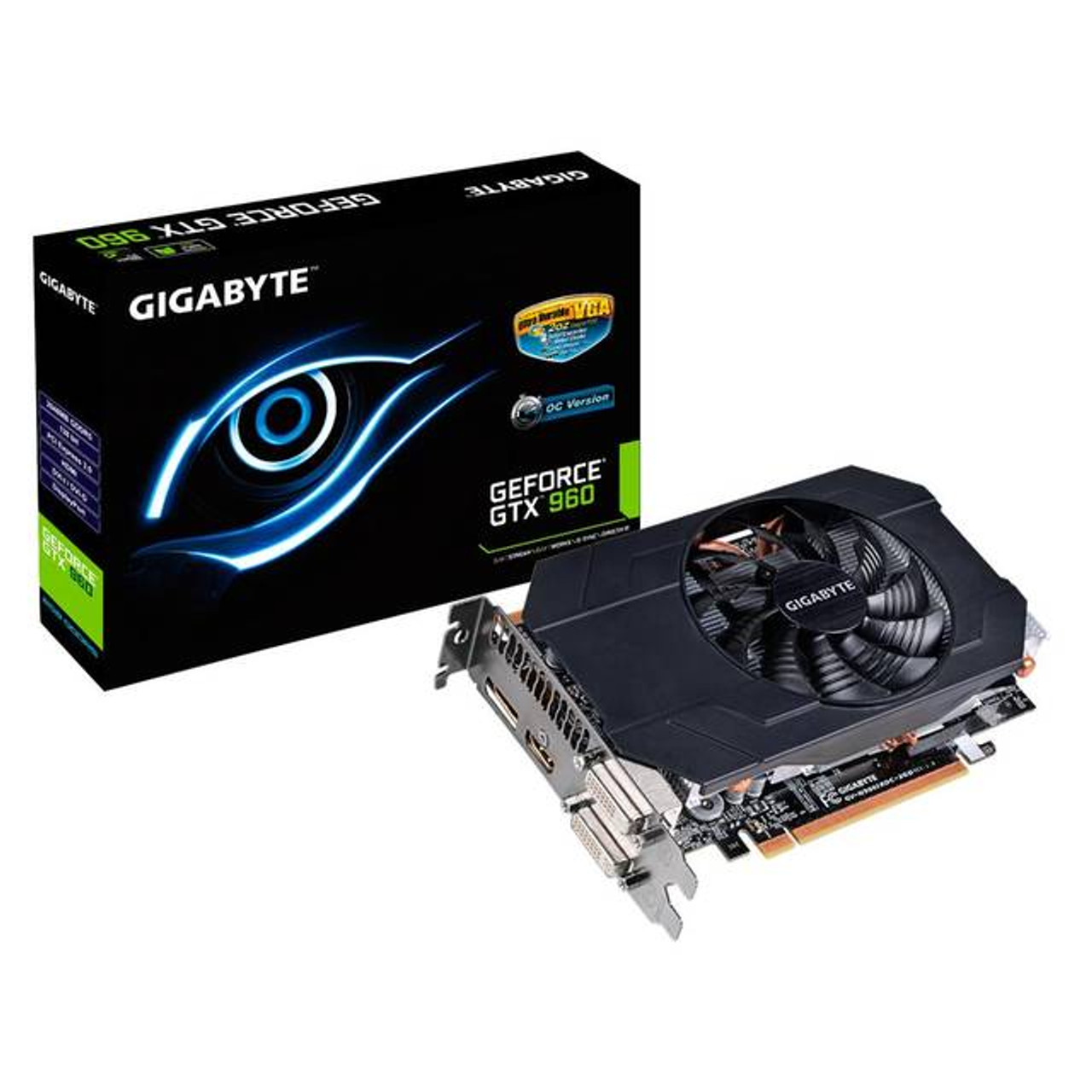 GIGABYTE NVIDIA GeForce GTX 960 2GB GDDR5 2DVI/HDMI/DisplayPort PCI-Express Video Card
