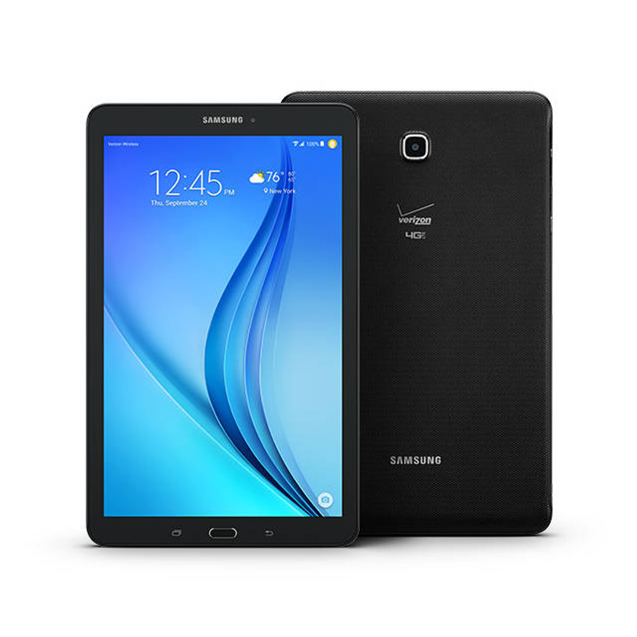 Samsung Galaxy Tab E SM-T567VZKAVZW 9.6 inch Qualcomm MSM 8916 1.2GHz/ 16GB/ Android 5.1.1 Lollipop Tablet (Black)