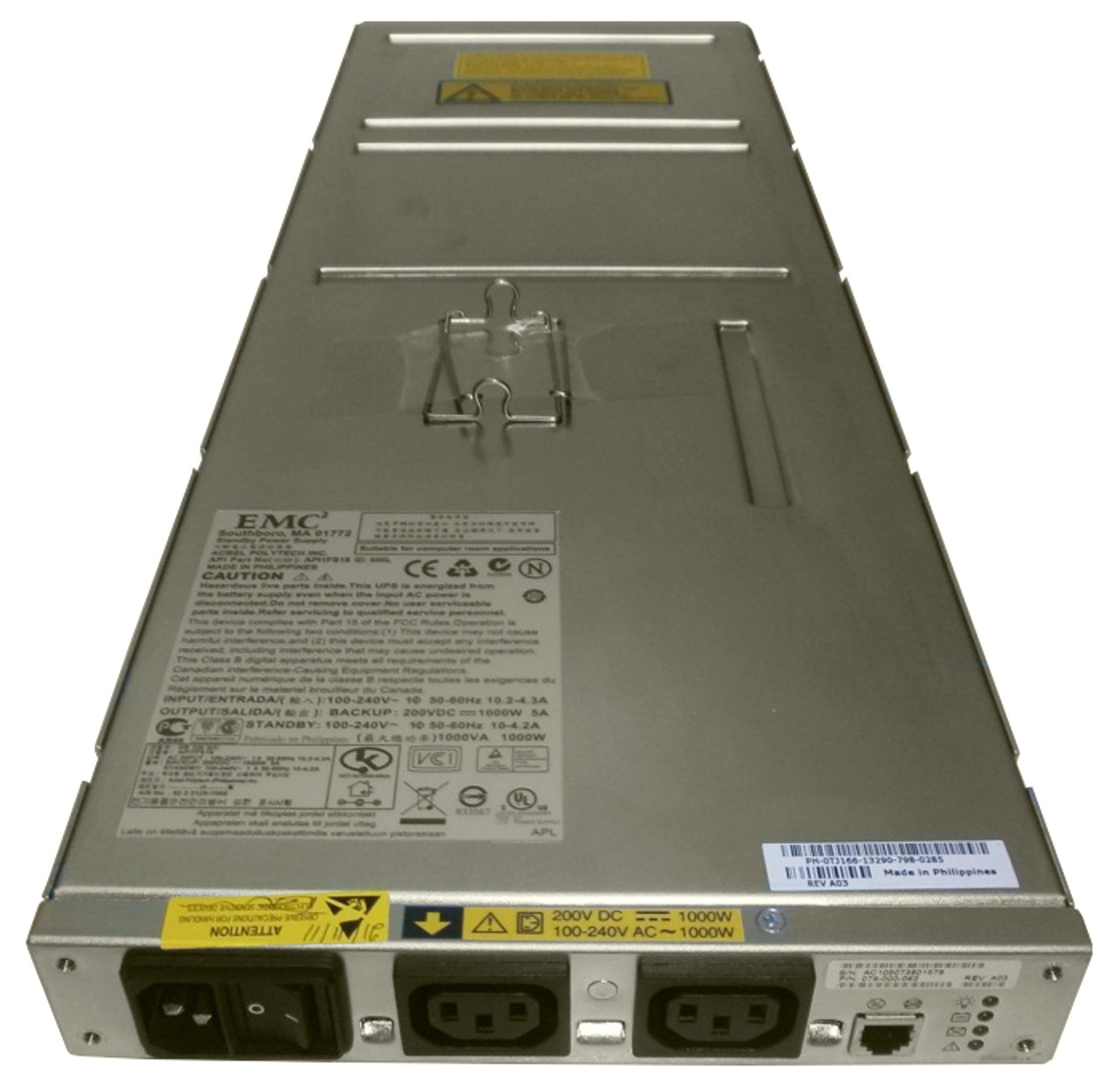 API1FS18 - EMC 1000-Watts STAND by Power Supply for CX200 CX300 CX400