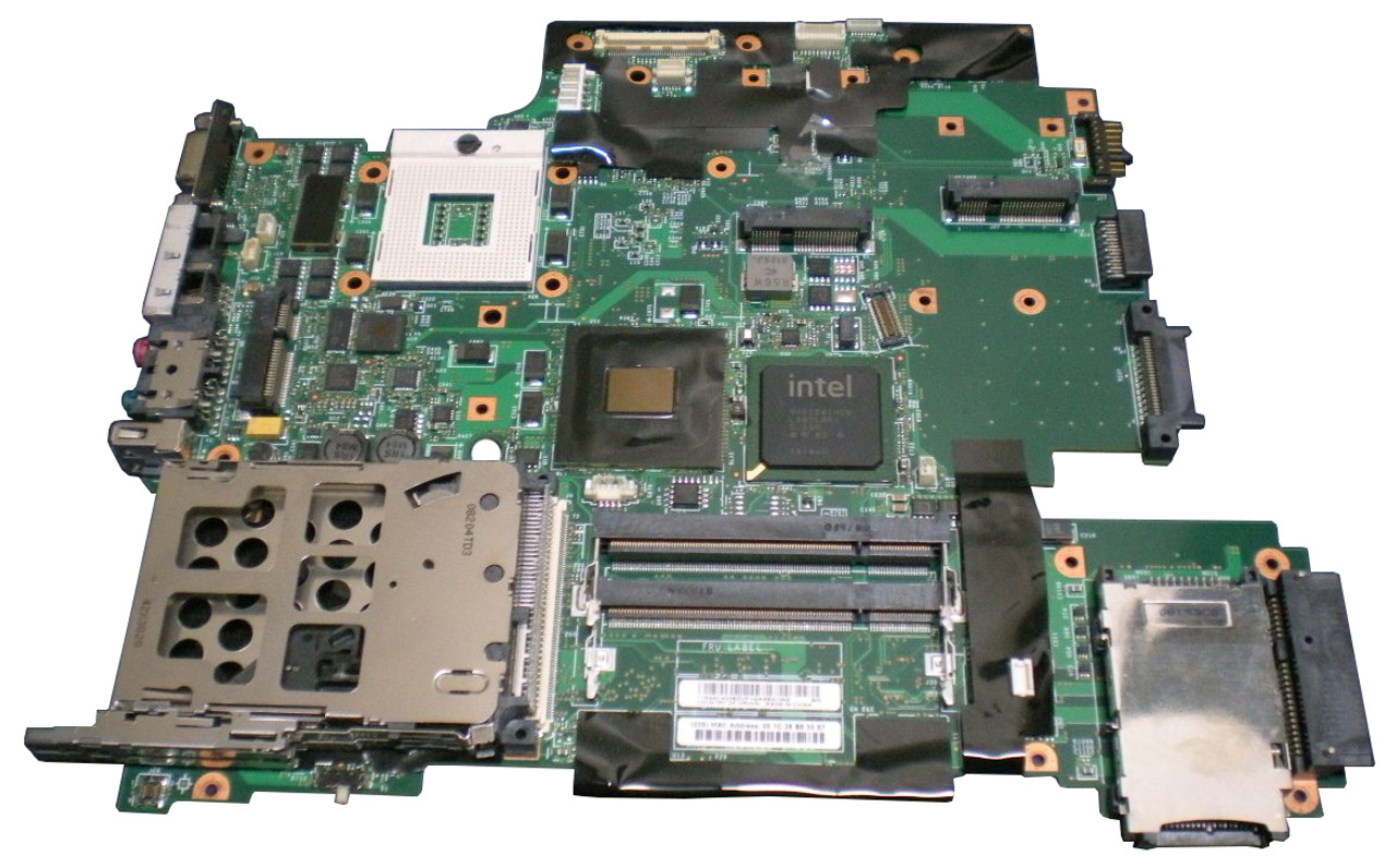 42W7649 - IBM Lenovo ThinkPad T61 T61p System Board Assembly nVIDIA NB8M-GS with AMT (Refurbished)